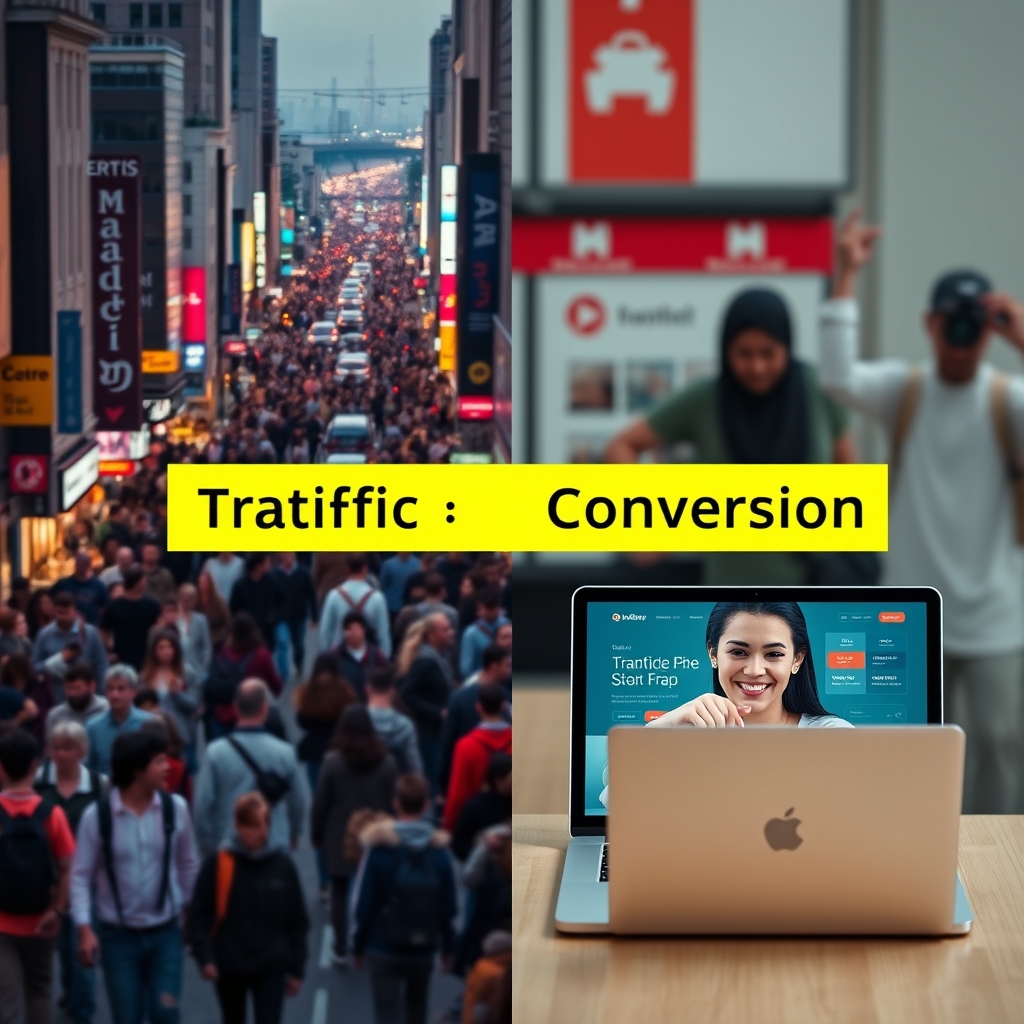 trafego vs conversao qual campanha impulsiona seu negocio